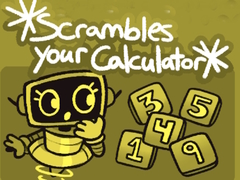 Mäng Scrambles Your Calculator