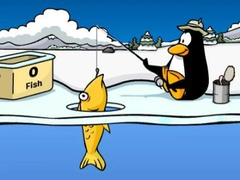 Mäng Club Penguin: Ice Fishing