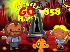 Mäng Monkey Go Happy Stage 858