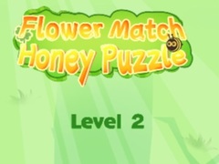 Mäng Flower Match Honey Puzzle