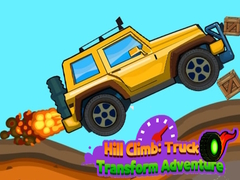 Mäng Hill Climb: Truck Transform Adventure