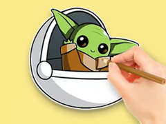 Mäng Coloring Book: Master Yoda