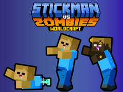 Mäng Stickman vs Zombies WorldCraft