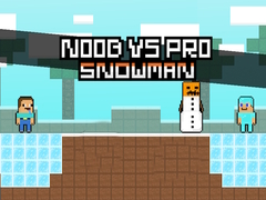 Mäng Noob vs Pro Snowman