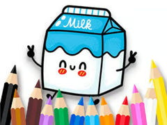 Mäng Coloring Book: Milk