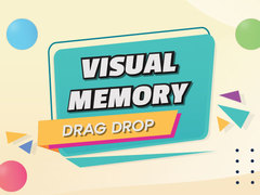 Mäng Visual Memory Drag Drop