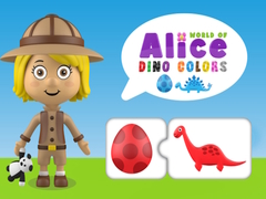 Mäng World of Alice Dino Colors