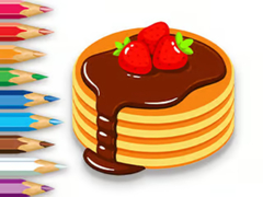 Mäng Coloring Book: Strawberry Pancake