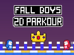 Mäng Fall Boys 2D Parkour