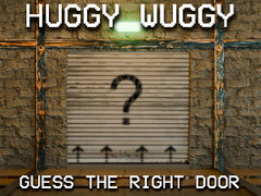 Mäng Huggy Wuggy Guess the right door