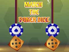 Mäng Match The Poker Dice