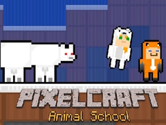 Mäng PixelCraft Animal School