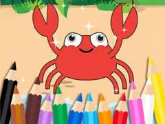 Mäng Coloring Book: Happy Crab