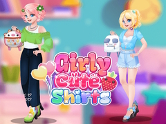 Mäng Girly Cute Shirts