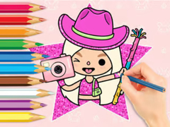 Mäng Coloring Book: Toca Baca World