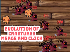 Mäng Evolution of Craetures Merge and Click