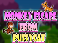 Mäng Monkey Escape from Pussy Cat