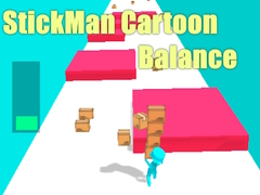 Mäng StickMan Cartoon Balance