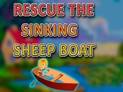 Mäng Rescue the Sinking Sheep Boat