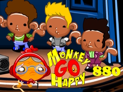 Mäng Monkey Go Happy Stage 880 New Monkeys On Block Theme