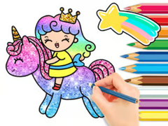 Mäng Coloring Book: Unicorn Princess