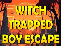 Mäng Witch Trapped Boy Escape