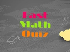 Mäng Fast Math Quiz