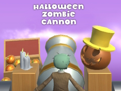 Mäng Halloween Zombie Cannon