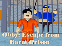 Mäng Obby: Escape from Barry Prison