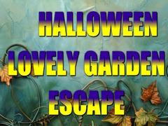 Mäng Halloween Lovely Garden Escape