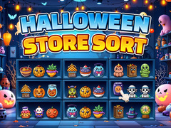 Mäng Halloween Store Sort