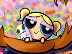 Mäng Jigsaw Puzzle: Powerpuff Girl Halloween