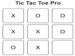 Mäng Tic Tac Toe Pro