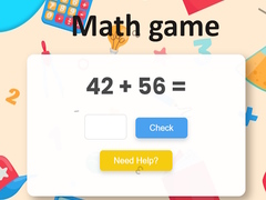 Mäng Math game