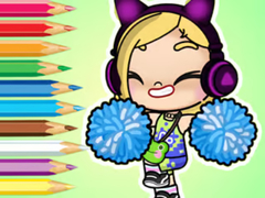 Mäng Coloring Book: Avatar World Cheerleader