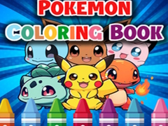 Mäng Pokemon Coloring Book