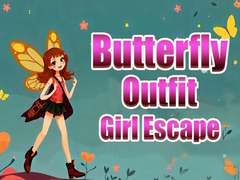 Mäng Butterfly Outfit Girl Escape