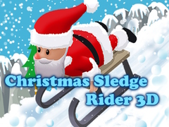 Mäng Christmas Sledge Rider 3D