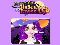 Mäng Sweet Girl Halloween Dress Up