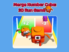 Mäng Merge Number Cube: 3D Run Game