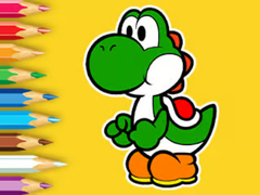 Mäng Coloring Book: Yoshi Fishing Day