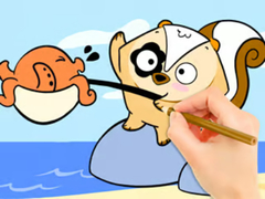 Mäng Coloring Book: Fishing Surprise