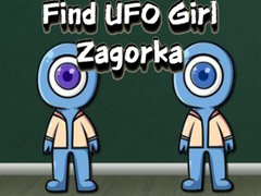 Mäng Find UFO Girl Zagorka