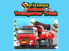 Mäng Christmas Animal Transporter Truck