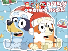 Mäng Bluey Christmas Jigsaw