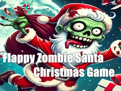 Mäng Flappy Zombie Santa Christmas Game