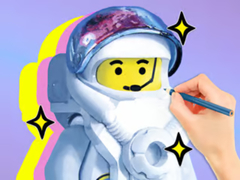 Mäng Coloring Book: LEGO Astronaut