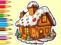 Mäng Coloring Book: Christmas Candy House