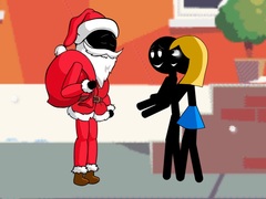 Mäng Stickman Santa