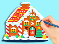 Mäng Coloring Book: Gingerbread Hut